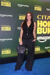 Neha Dhupia grace the premiere of Citadel: Honey Bunny