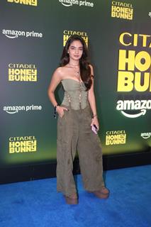 Anushka Sen grace the premiere of Citadel: Honey Bunny