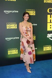 Shivani Raghuvanshi grace the premiere of Citadel: Honey Bunny