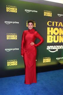 Nimrat Kaur grace the premiere of Citadel: Honey Bunny