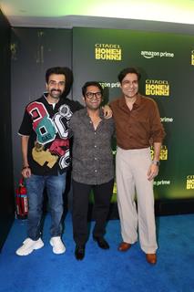 Sharib Hashmi and Sunny Hinduja grace the premiere of Citadel: Honey Bunny