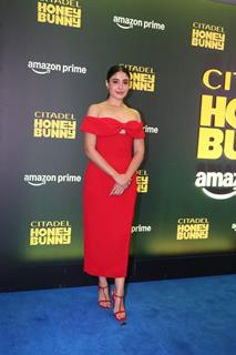 Kritika Kamra grace the premiere of Citadel: Honey Bunny