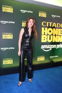 Mahira Sharma grace the premiere of Citadel: Honey Bunny