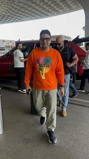 Bhushan Kumar snapped at the airport