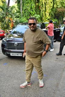 Anil Sharma snapped promoting their upcoming film 'Vanvaas' on the sets of 'Sa Re Ga Ma Pa'