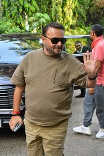 Anil Sharma snapped promoting their upcoming film 'Vanvaas' on the sets of 'Sa Re Ga Ma Pa'