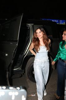 Rasha Thadani snapped in the city