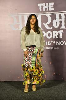 Ektaa Kapoor grace trailer launch of 'The Sabarmati Report'