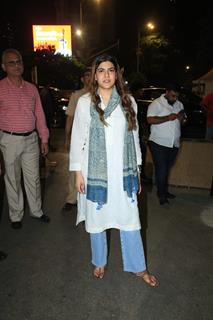 Ananya Birla snapped in the city