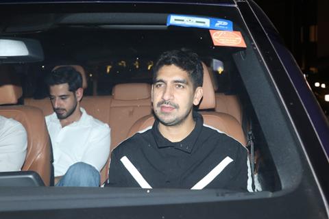 Ayan Mukerji snapped at Raha’s birthday party