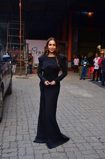 Malaika Arora snapped on the sets of 'India's best dancer' grand finale