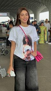 Sana Makbul Khan snapped at the airport