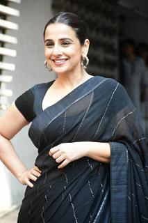 Vidya Balan snapped in the city