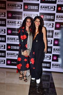 Shruti Seth and Simple Kaul grace the premiere of 'Khwaabon Ka Jhamela'