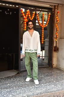 Aman Devgan snapped promoting their upcoming film 'Azaad'