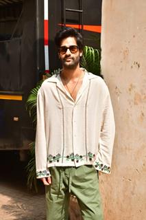 Aman Devgan snapped promoting their upcoming film 'Azaad'