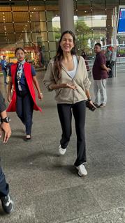 Sonam Bajwa snapped at the airport