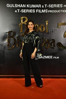 Madhuri Dixit grace the success party of Bhool Bhulaiyaa 3