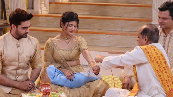 Rohit Purohit and Samridhii Shukla BTS Photos of Abhira and Armaan’s selfless proposal to co-parent