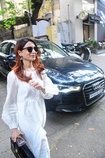 Samantha Ruth Prabhu snapped in the city