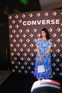 Anshula Kapoor snapped at Converse India store launch