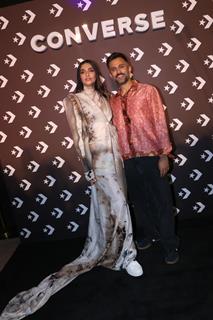 Sonam Kapoor and Anand Ahuja snapped at Converse India store launch