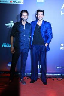 Varun Sood and Gurfateh Pirzada snapped attending an art event