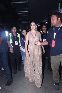 Madhuri Dixit snapped at the Aditya Vikram Birla Puraskars 2024