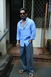 Suniel Shetty snapped in the city