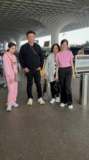 Anu Malik snapped at the airport