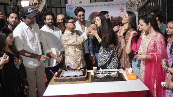 Hiba Nawab, Krushal Ahuja and Chandni Sharma completes 1 year on the set