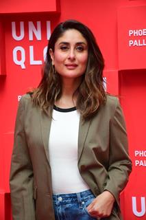 Kareena Kapoor Khan snapped at the launch of UNIQLO’s third and largest store in Mumbai at Phoenix Palladium Mall