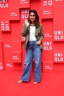 Kareena Kapoor Khan snapped at the launch of UNIQLO’s third and largest store in Mumbai at Phoenix Palladium Mall