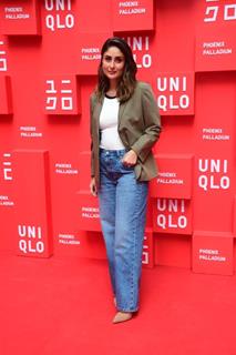 Kareena Kapoor Khan snapped at the launch of UNIQLO’s third and largest store in Mumbai at Phoenix Palladium Mall