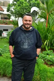 Anil Sharma snapped promoting their upcoming film 'Vanvaas'