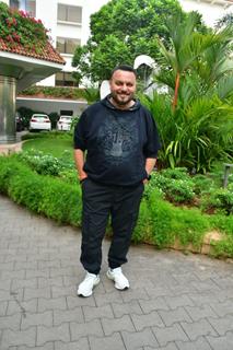 Anil Sharma snapped promoting their upcoming film 'Vanvaas'