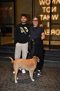 Reema Kagti and Adarsh Gourav snapped in the city