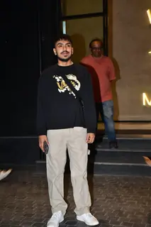 Adarsh Gourav snapped in the city