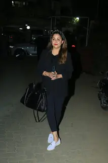 Amrita Arora snapped in the city