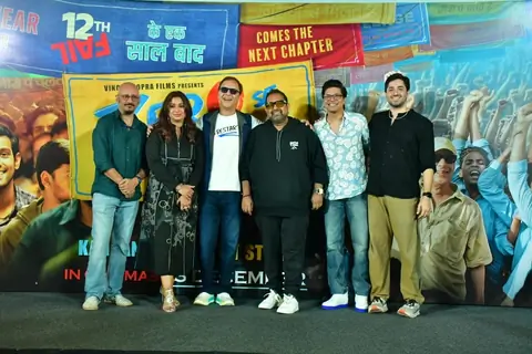 Vidhu Vinod Chopra, Shreya Ghoshal, Shankar Mahadevan, Shantanu Moitra and Shaan snapped at their song launch ‘Chal Zero Pe Chalte Hain’ from Zero Se Restart
