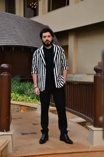 Divyendu Sharma snapped promoting their upcoming series 'Agni'