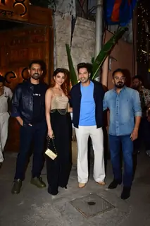 Krishna DK, Varun Dhawan, Samantha Ruth Prabhu and Raj Nidimoru grace the success party of 'Citadel: Honey Bunny'