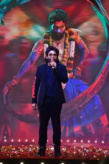 Allu Arjun attend the press conference of 'Pushpa 2: The Rule'