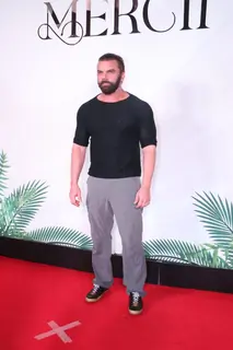 Sohail Khan snapped at the launch of Arpita Khan Sharma’s new restaurant, 'Mercii'