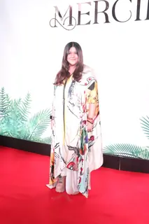Ektaa Kapoor snapped at the launch of Arpita Khan Sharma’s new restaurant, 'Mercii'