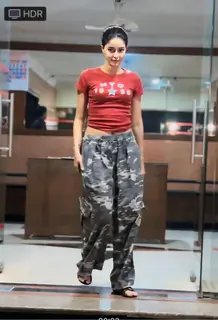 Ananya Panday snapped in the city