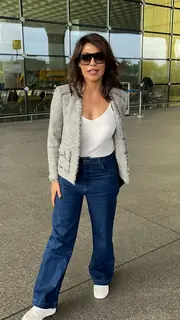 Chitrangada Singh snapped at the airport