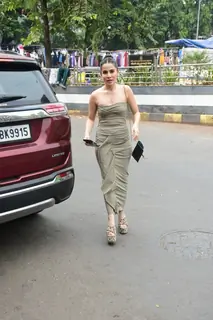 Uorfi Javed snapped in the city