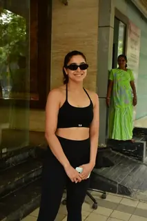 Sharvari Wagh snapped in the city