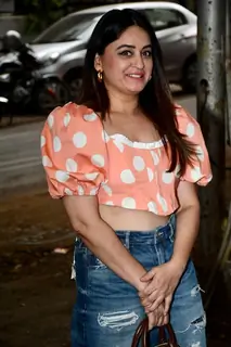Mahhi Vij snapped in the city